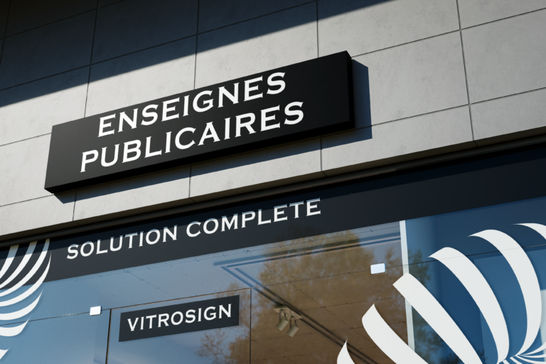 Enseigne lumineuse en LED pour un commerce à Paris, fabrication sur mesure
