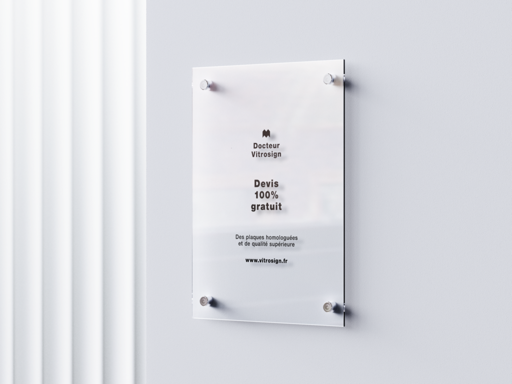 Plaques professionnelles